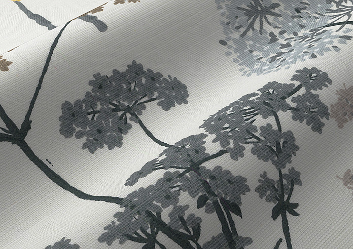 Hedgerow, Charcoal - Roman Blind - Image 4